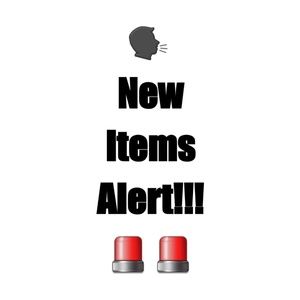 NEW ITEMS ALERT!!!!